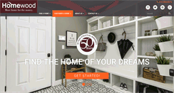 Desktop Screenshot of homewood-homes.com