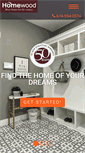 Mobile Screenshot of homewood-homes.com